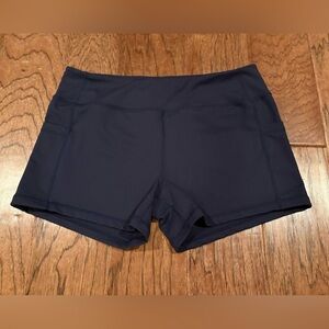 Born Primitive Navy Blue Booty Shorts Pockets Size XL